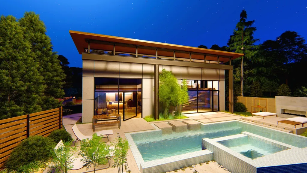 modern maison